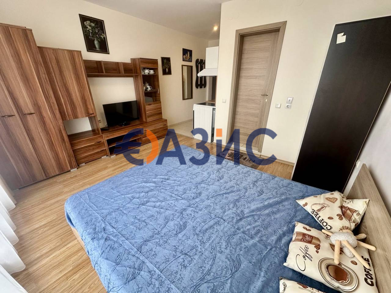 Апартаменты на Солнечном берегу, Болгария, 35.4 м² - фото 1