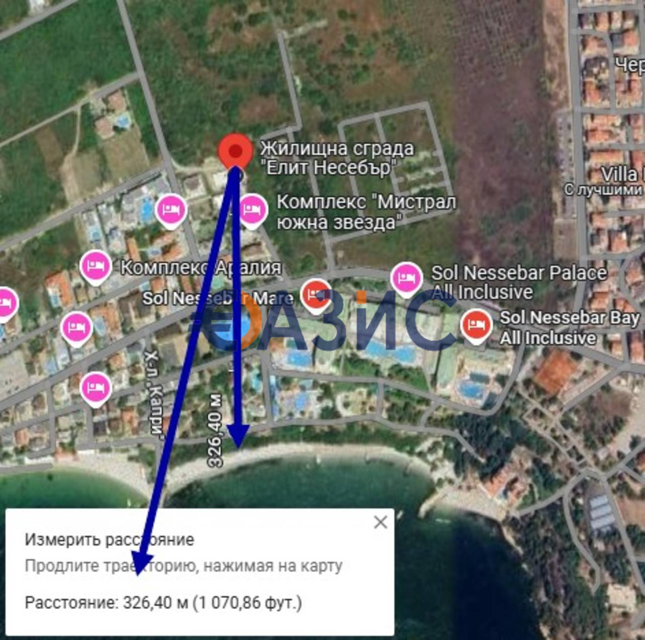 Апартаменты в Несебре, Болгария, 83.3 м² - фото 19