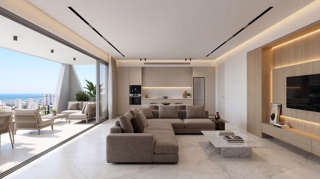 Апартаменты в Лимасоле, Кипр, 114.5 м² - фото 1