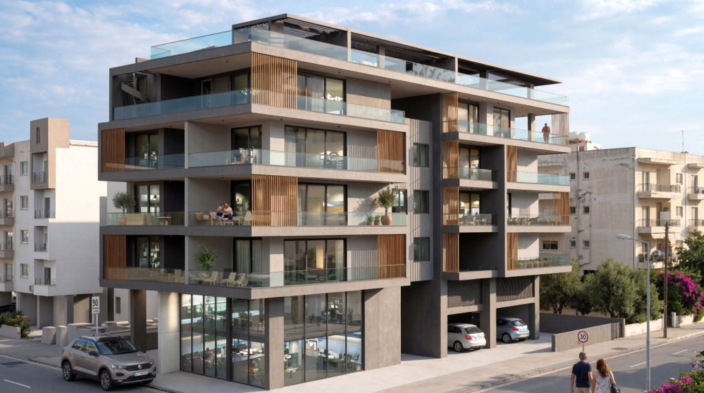 Апартаменты в Лимасоле, Кипр, 58.5 м² - фото 12