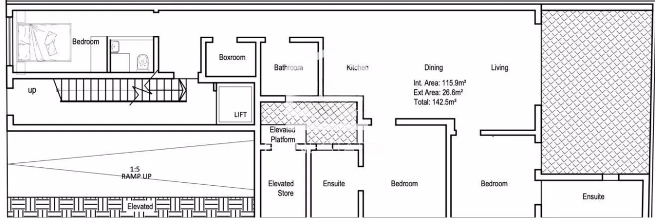 Квартира в Сан-Лоренце, Мальта, 143 м² - фото 7
