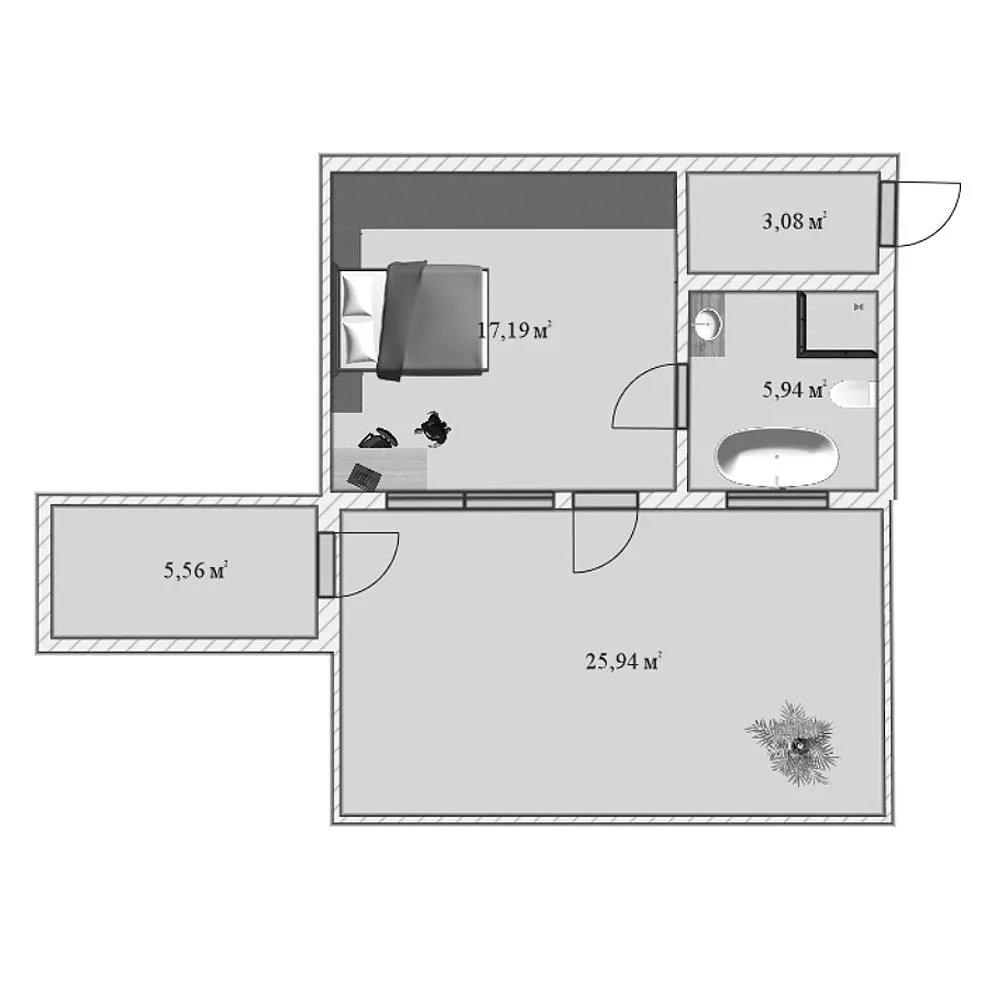 Вилла в Батуми, Грузия, 120 м² - фото 7