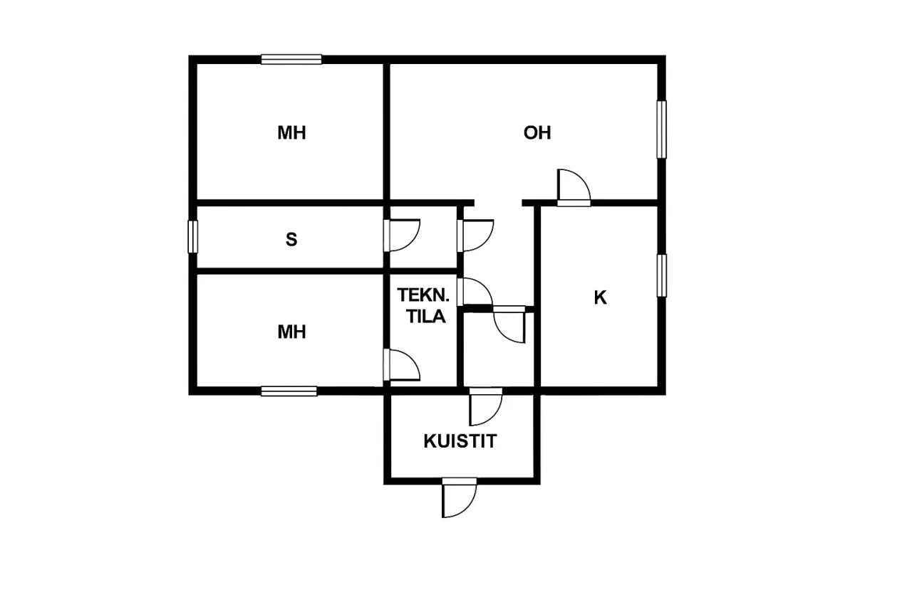 Дом в Лиекса, Финляндия, 80 м² - фото 4