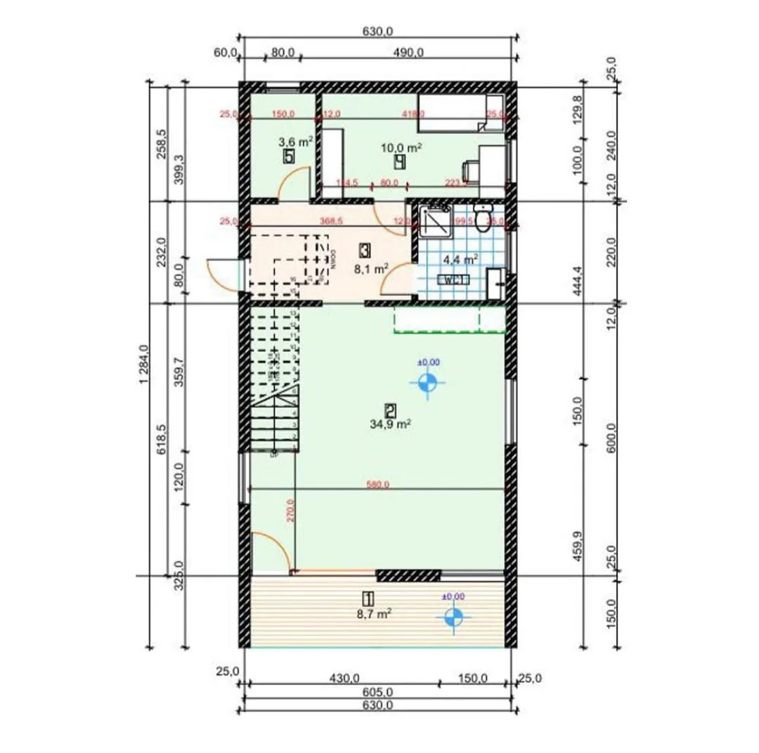 Коттедж в Батуми, Грузия, 152 м² - фото 7