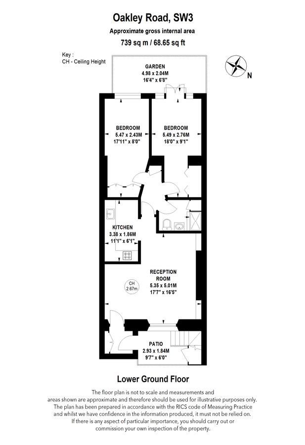 Квартира в Лондоне, Великобритания, 69 м² - фото 9