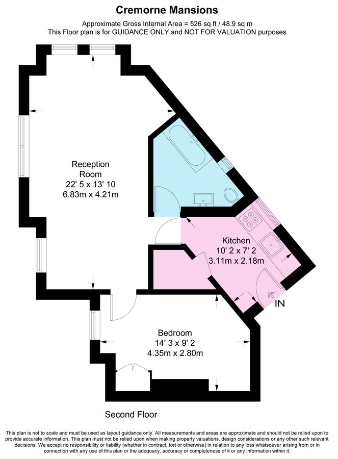 Квартира в Лондоне, Великобритания, 49 м² - фото 10