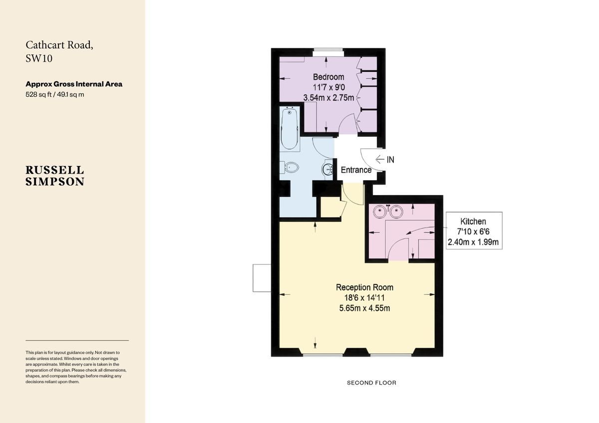 Квартира в Лондоне, Великобритания, 49 м² - фото 10