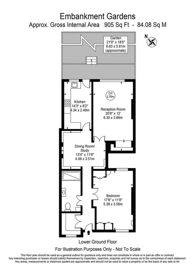 Квартира в Лондоне, Великобритания, 84 м² - фото 11