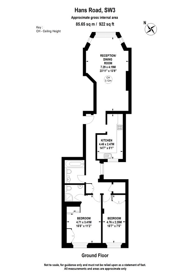 Квартира в Лондоне, Великобритания, 86 м² - фото 13
