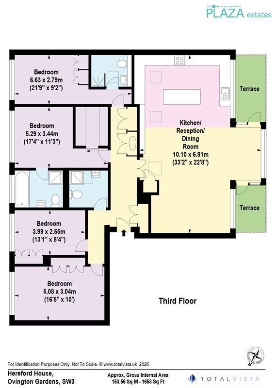 Квартира в Лондоне, Великобритания, 154 м² - фото 13