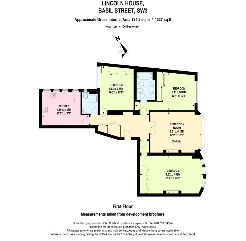 Квартира в Лондоне, Великобритания, 124 м² - фото 13