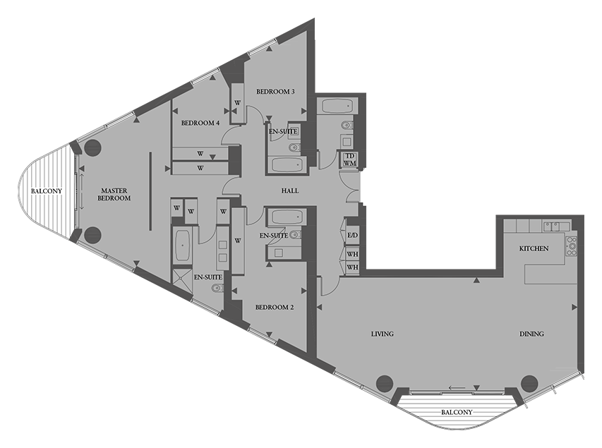 Квартира в Лондоне, Великобритания, 201 м² - фото 13