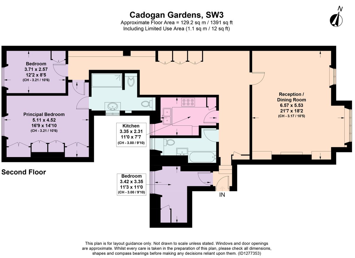 Квартира в Лондоне, Великобритания, 129 м² - фото 14