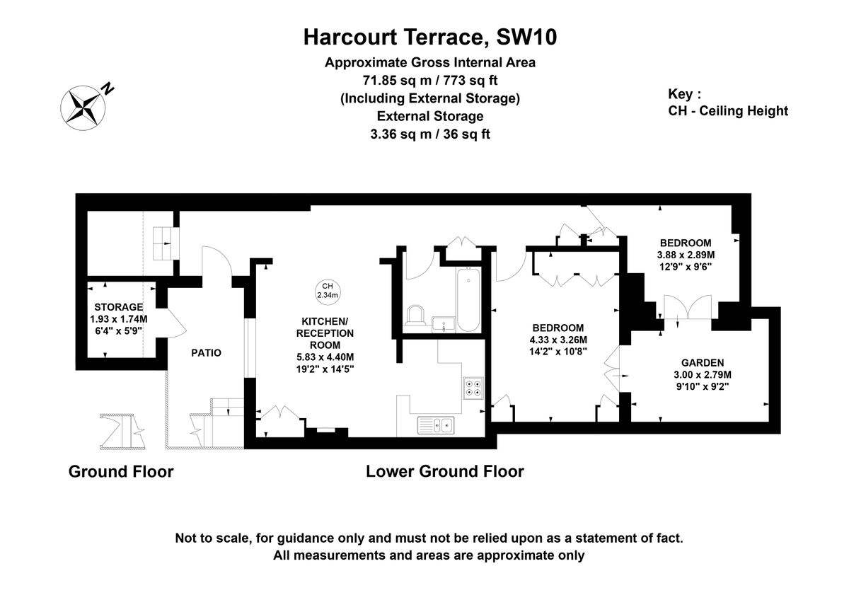 Квартира в Лондоне, Великобритания, 72 м² - фото 14