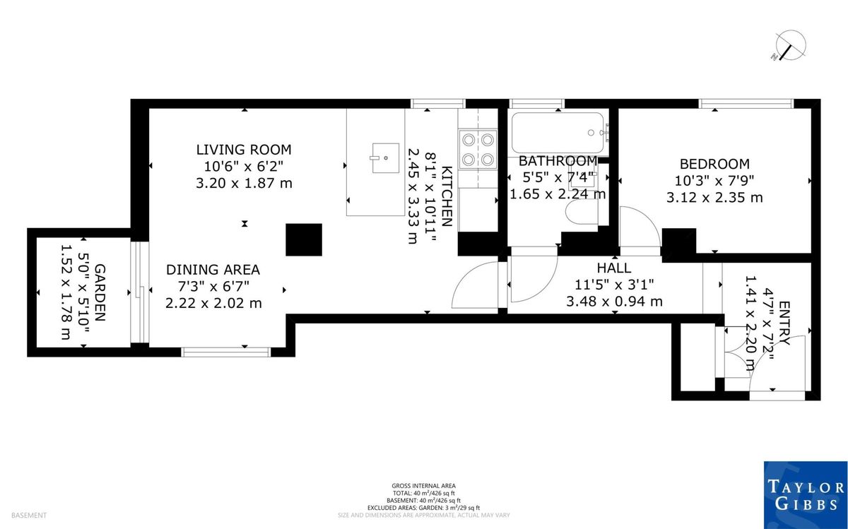 Квартира в Лондоне, Великобритания, 40 м² - фото 14