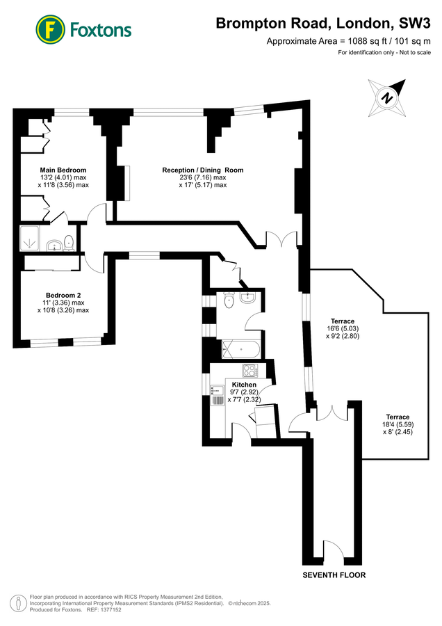 Квартира в Лондоне, Великобритания, 101 м² - фото 15