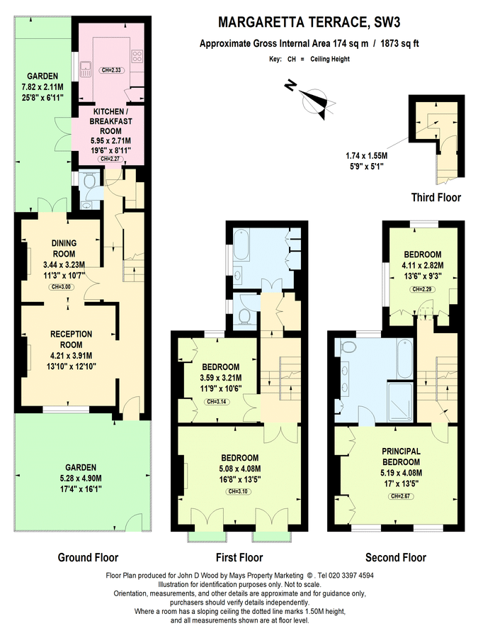 Квартира в Лондоне, Великобритания, 174 м² - фото 15