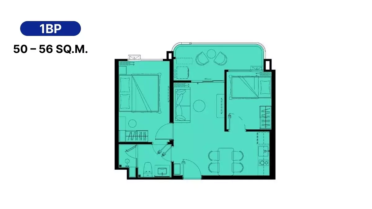 Квартира на острове Пхукет, Таиланд, 30 м² - фото 8