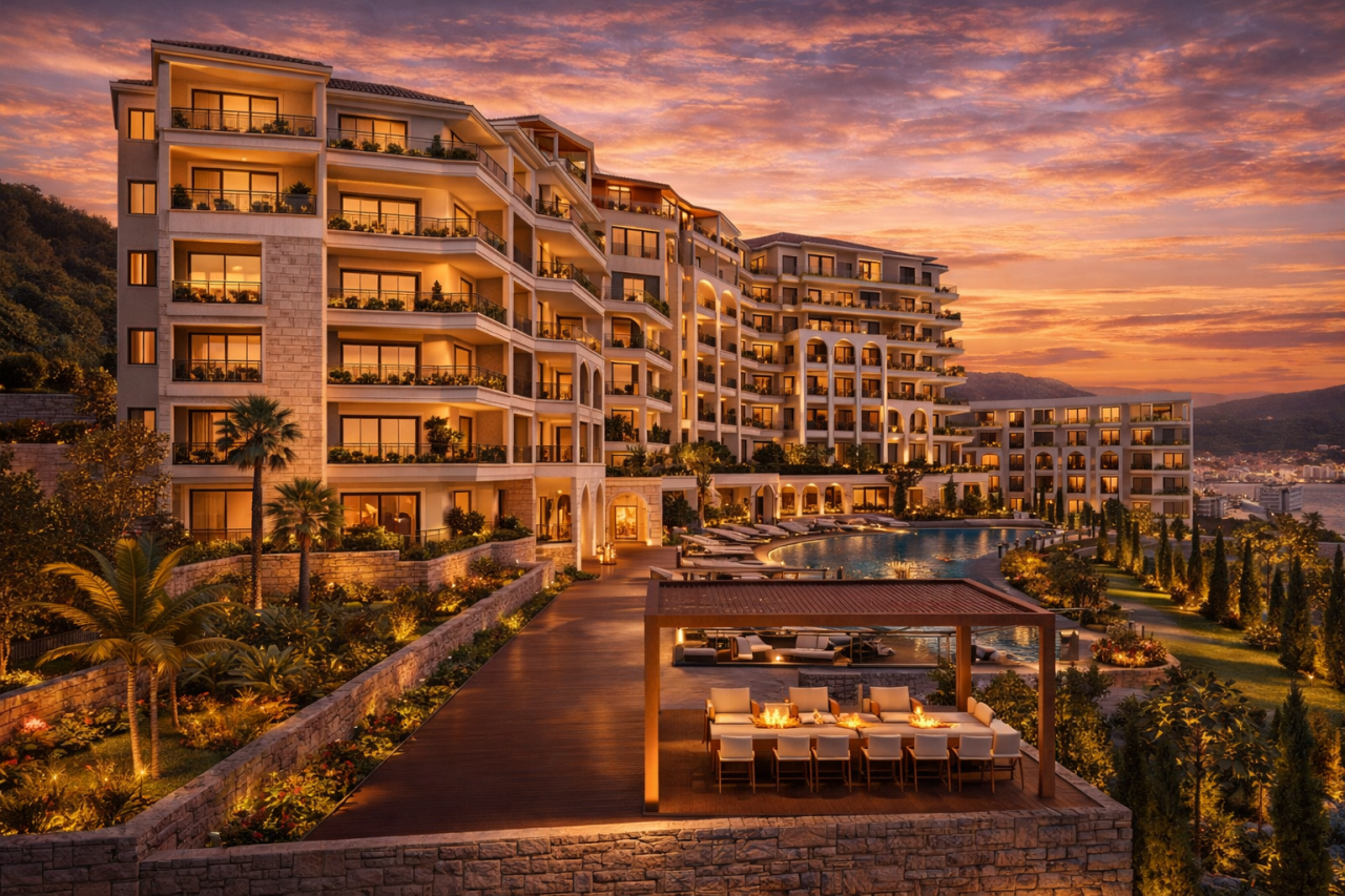 Апартаменты в Будве, Черногория, 42 м² - фото 2