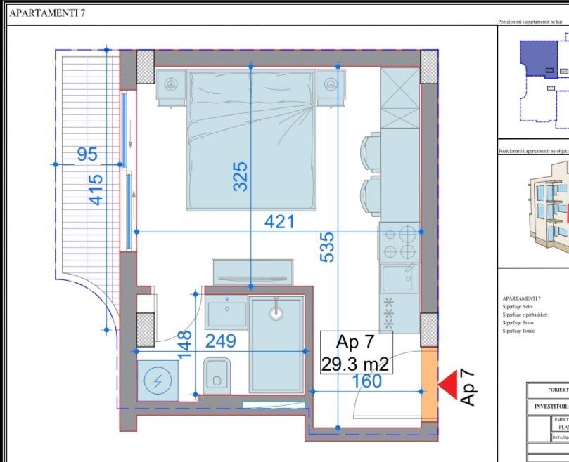 Квартира в Дурресе, Албания, 26 м² - фото 9