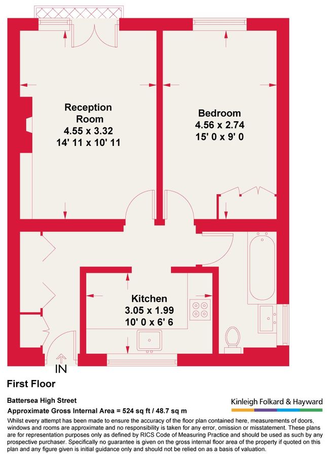 Квартира в Лондоне, Великобритания, 49 м² - фото 4
