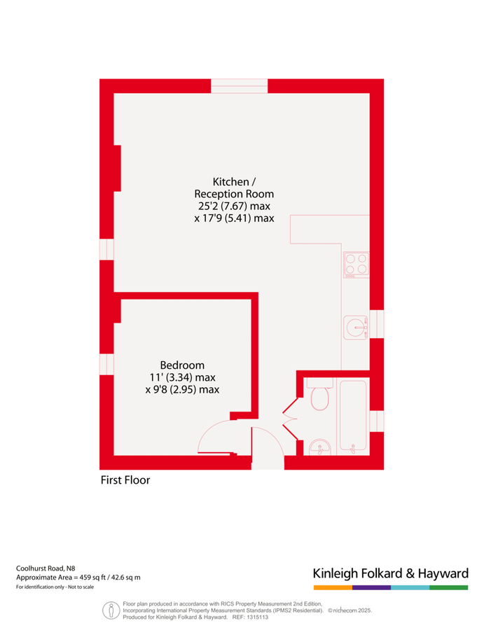 Квартира в Лондоне, Великобритания, 43 м² - фото 4