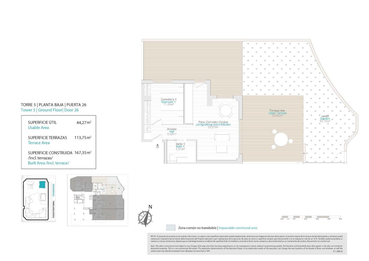 Апартаменты в Вильяхойосе, Испания, 54 м² - фото 11