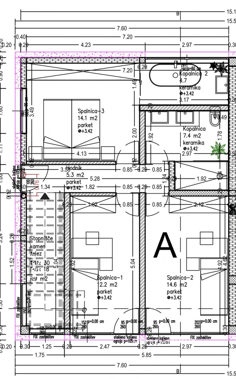 Квартира в Любляне, Словения, 123 м² - фото 6