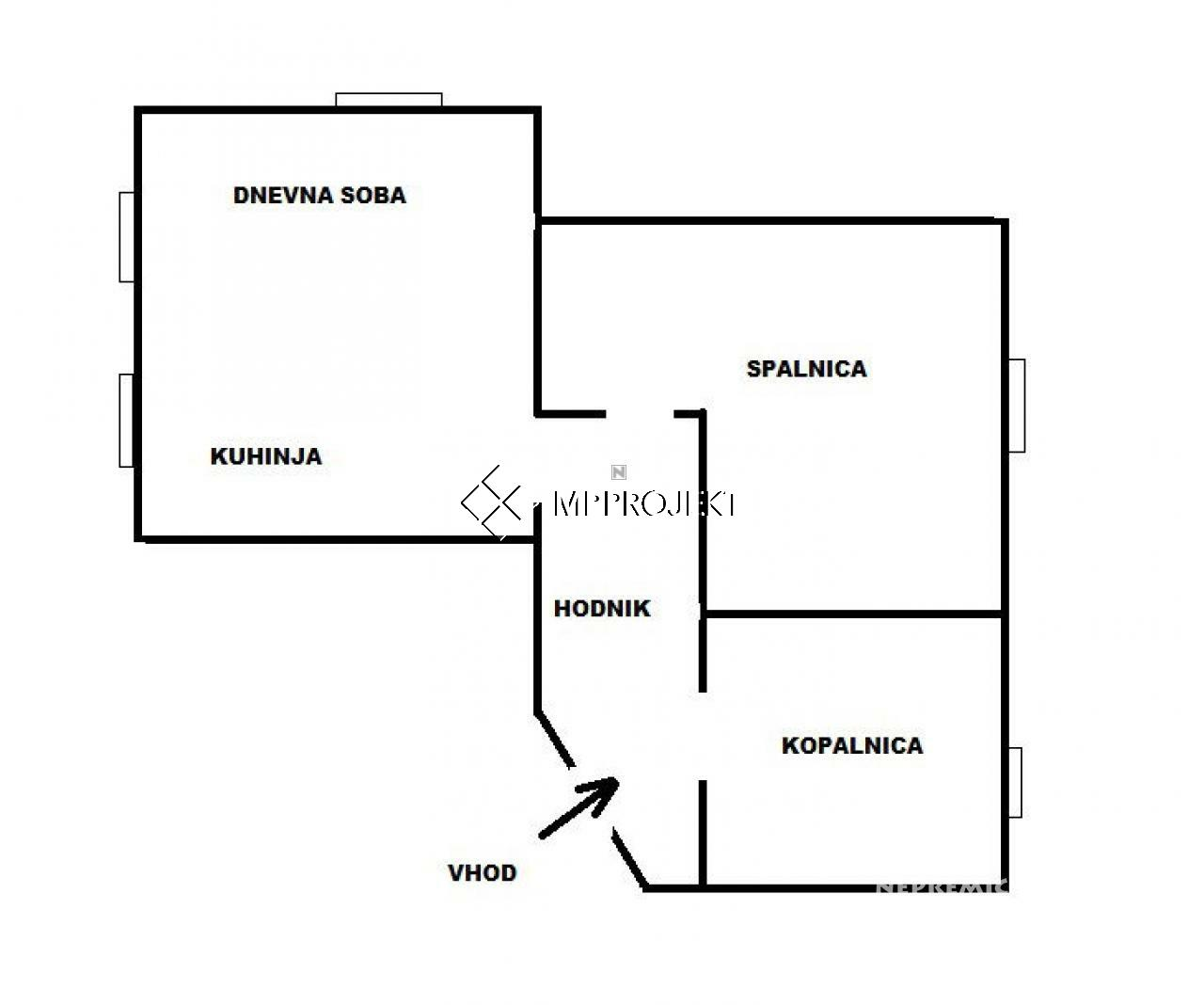Квартира в Любляне, Словения, 34 м² - фото 7