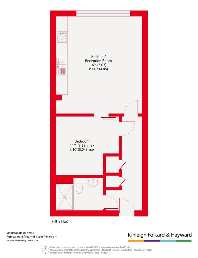 Квартира в Лондоне, Великобритания, 45 м² - фото 8