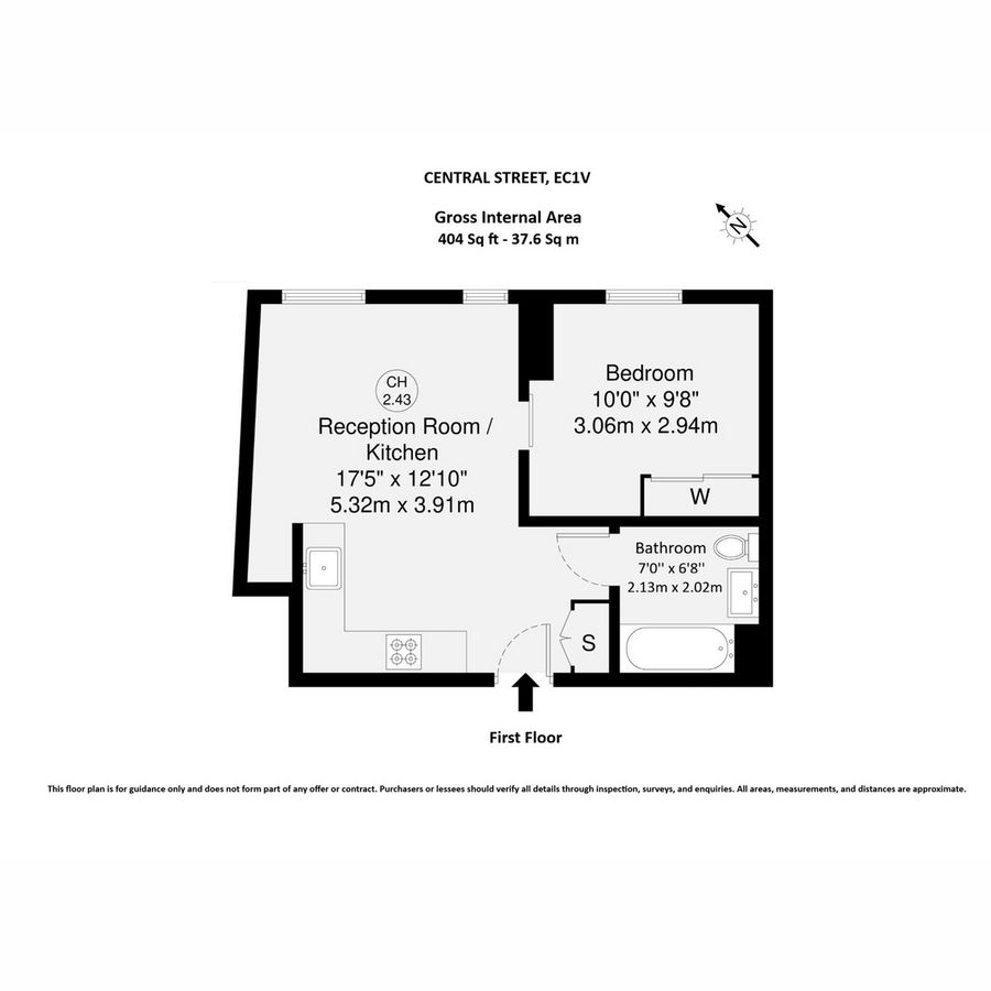 Квартира в Лондоне, Великобритания, 38 м² - фото 8