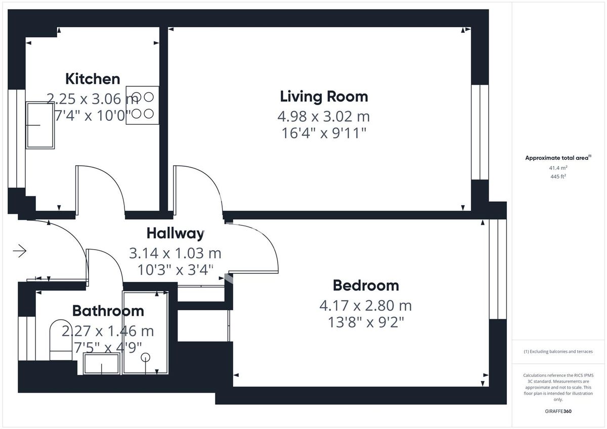 Квартира в Лондоне, Великобритания, 41 м² - фото 9