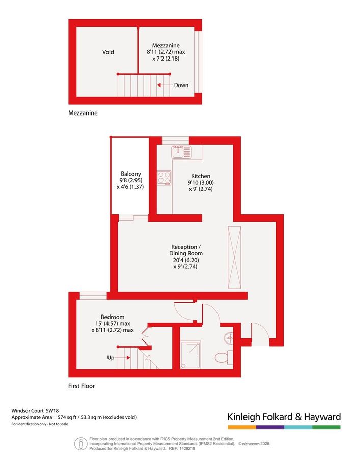 Квартира в Лондоне, Великобритания, 53 м² - фото 10