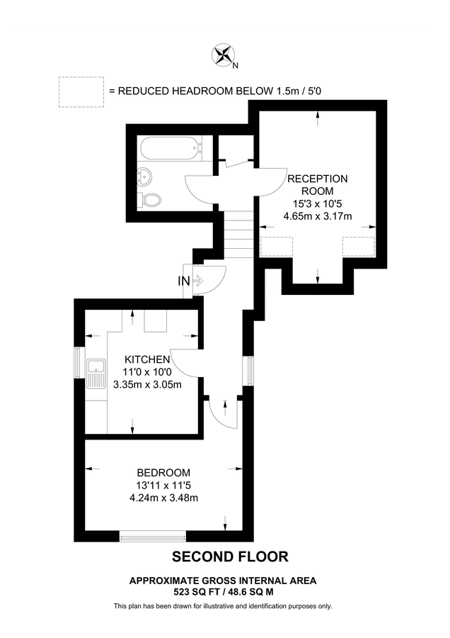 Квартира в Лондоне, Великобритания, 49 м² - фото 10