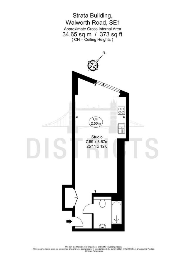 Квартира в Лондоне, Великобритания, 35 м² - фото 10