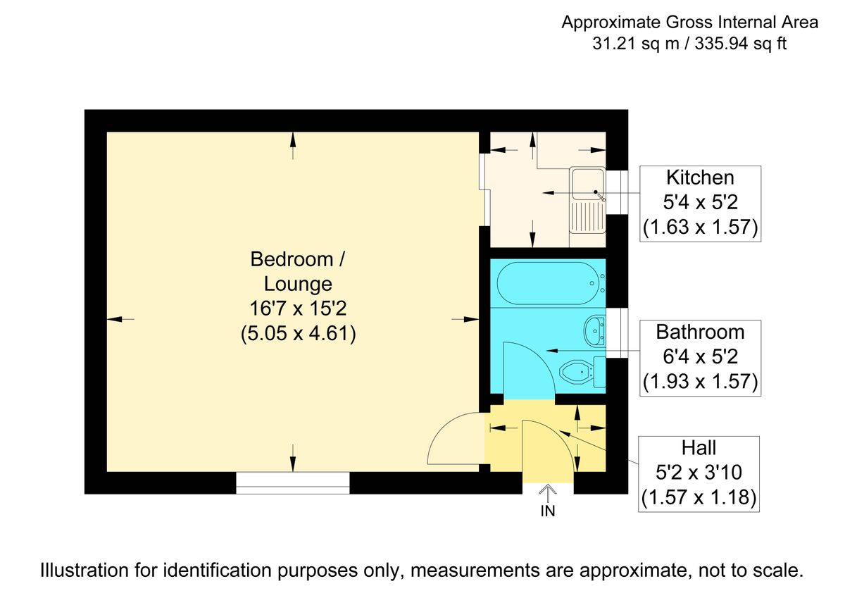 Квартира в Лондоне, Великобритания, 31 м² - фото 11