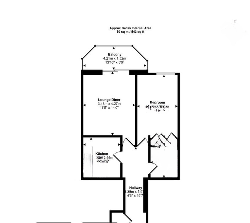 Квартира в Лондоне, Великобритания, 48 м² - фото 12