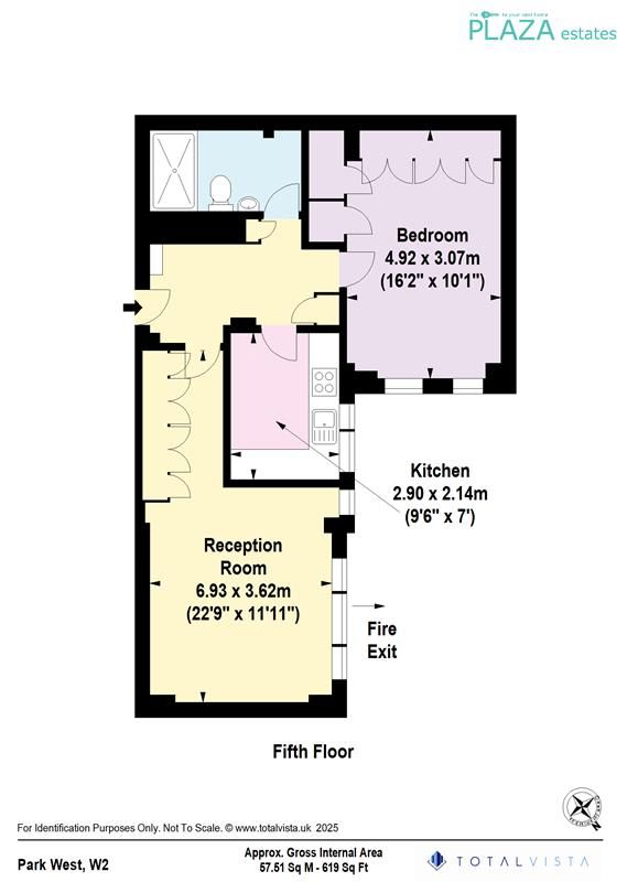 Квартира в Лондоне, Великобритания, 58 м² - фото 12