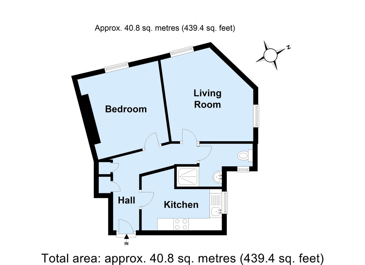 Квартира в Лондоне, Великобритания, 41 м² - фото 12