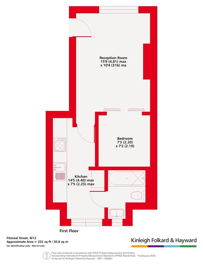 Квартира в Лондоне, Великобритания, 31 м² - фото 13
