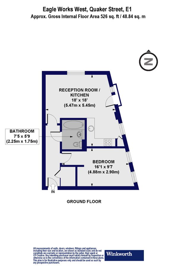Квартира в Лондоне, Великобритания, 49 м² - фото 13