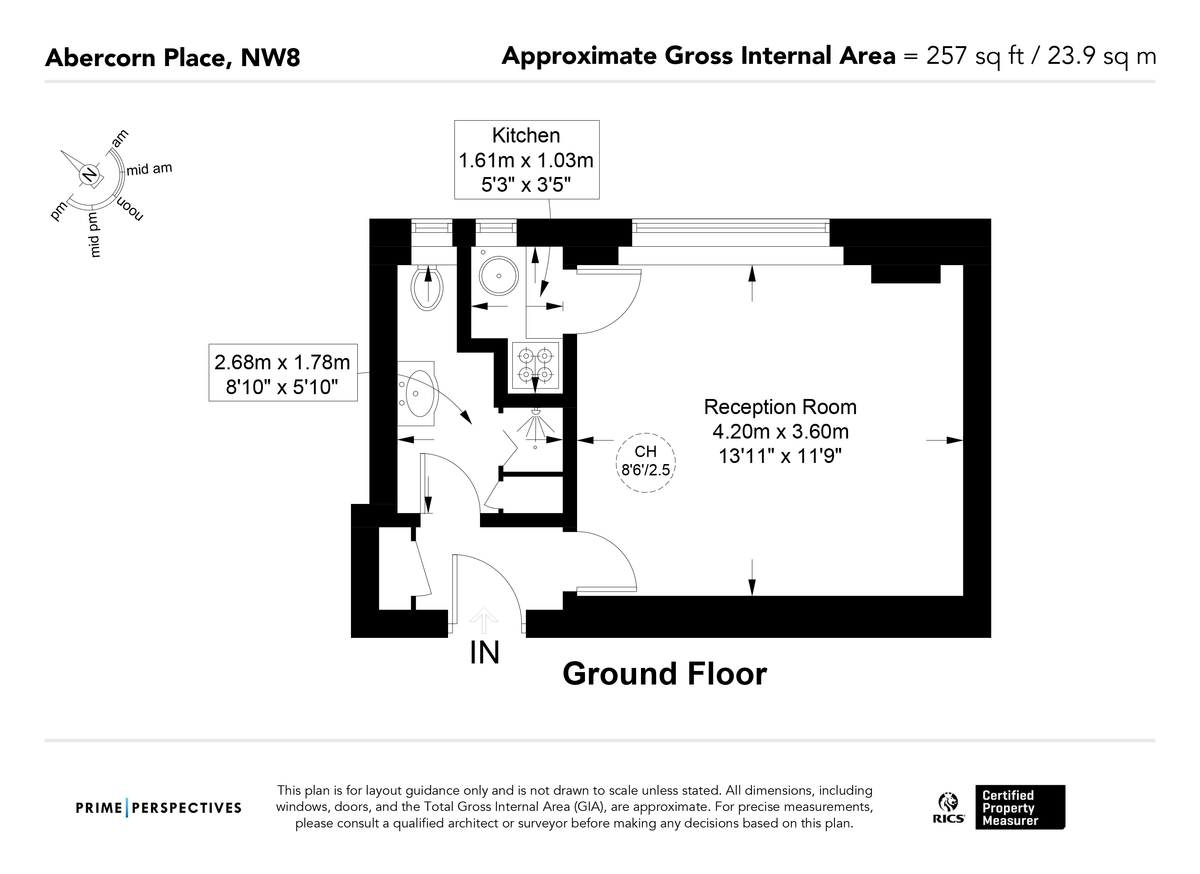 Квартира в Лондоне, Великобритания, 24 м² - фото 13