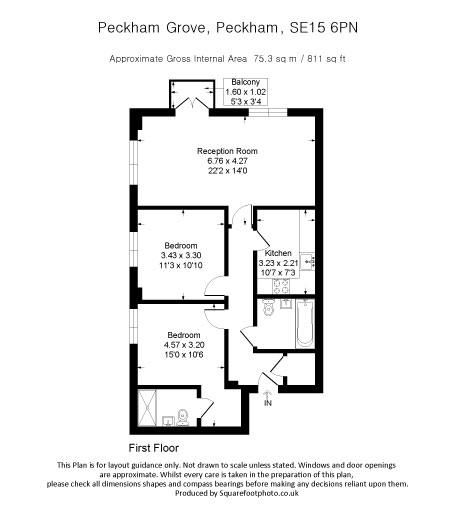 Квартира в Лондоне, Великобритания, 75 м² - фото 1