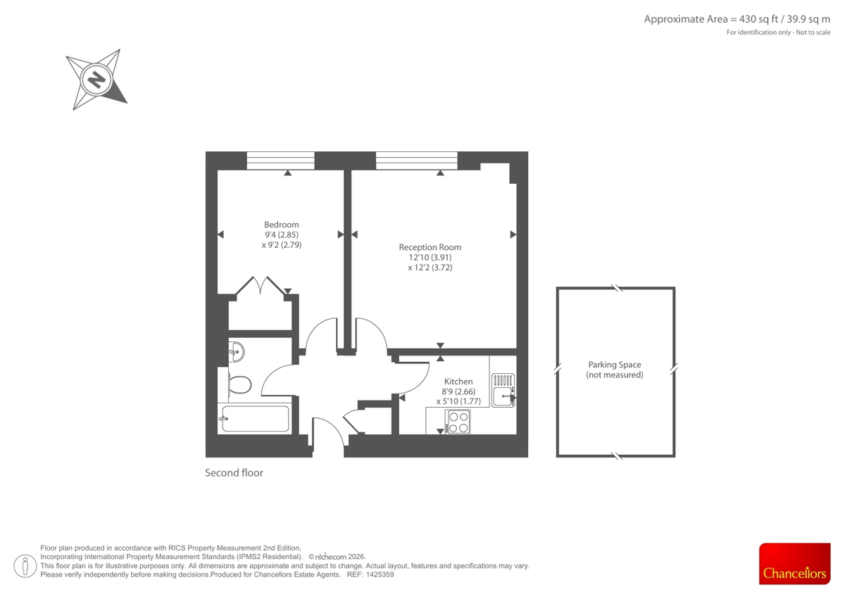 Квартира в Лондоне, Великобритания, 40 м² - фото 14