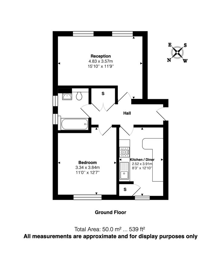 Квартира в Лондоне, Великобритания, 50 м² - фото 14