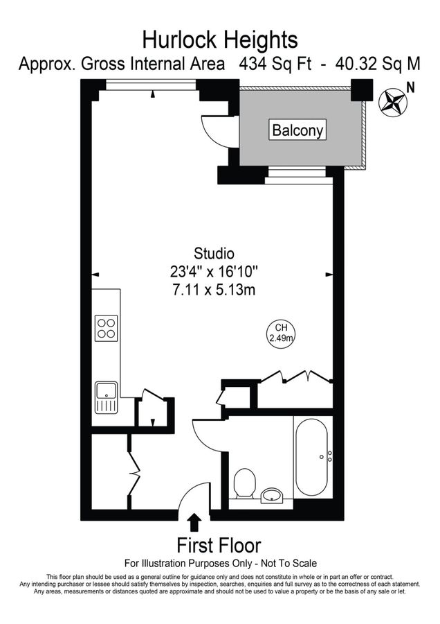 Квартира в Лондоне, Великобритания, 40 м² - фото 14