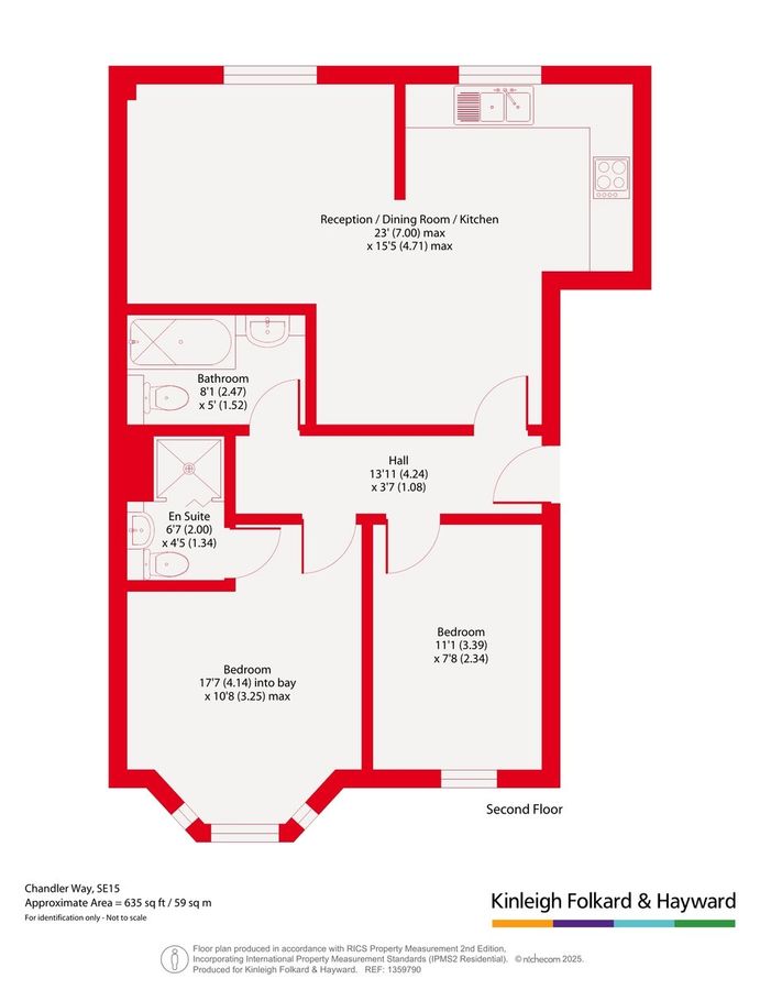 Квартира в Лондоне, Великобритания, 59 м² - фото 15