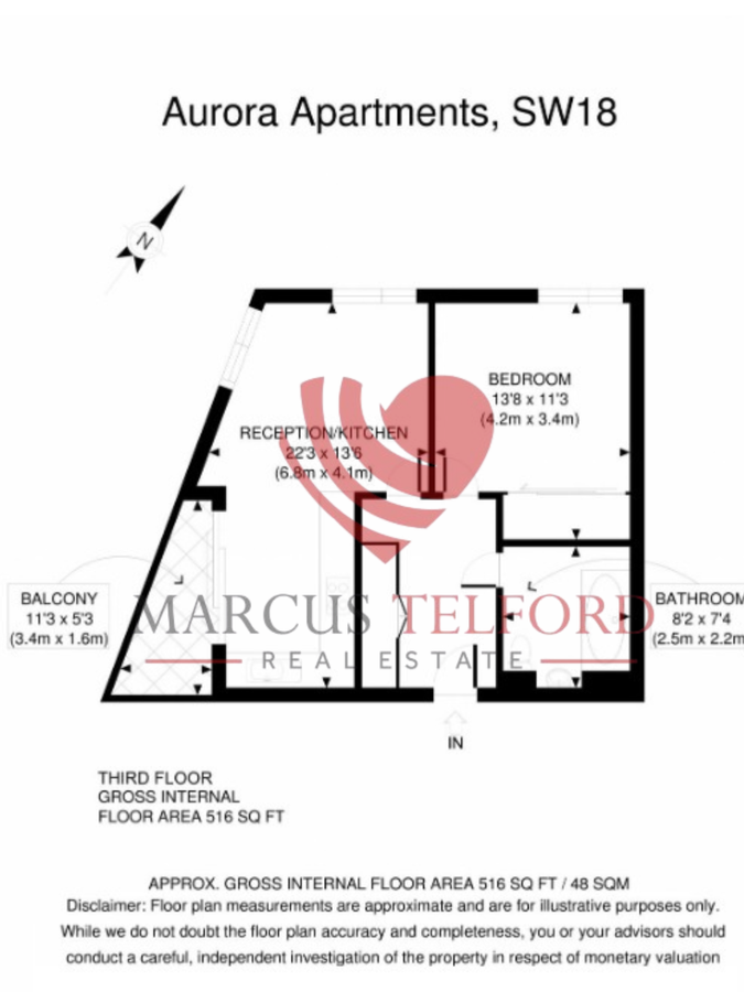 Квартира в Лондоне, Великобритания, 48 м² - фото 15