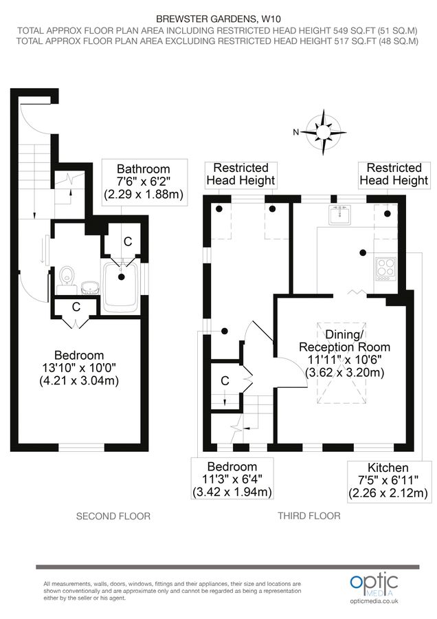 Квартира в Лондоне, Великобритания, 48 м² - фото 15