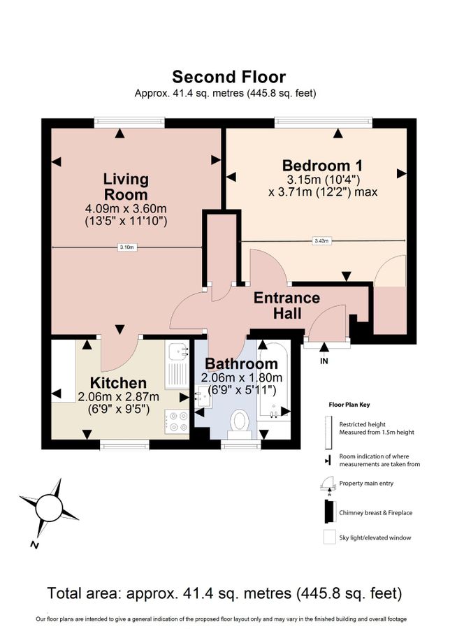 Квартира в Лондоне, Великобритания, 41 м² - фото 15